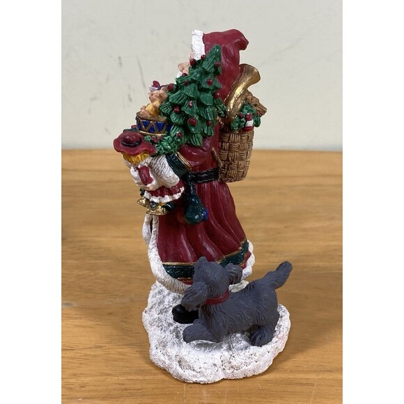 Santa's From Around The World American Santa Figurine 1994 Made in China - Picture 5 of 16